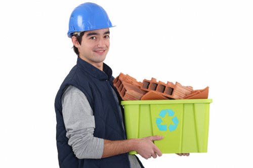 Eco-friendly disposal practices during flat clearance