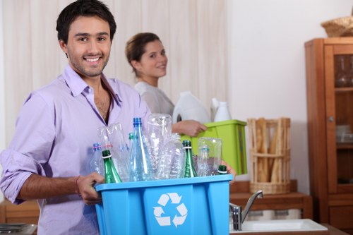 Eco-friendly disposal during garage clearance