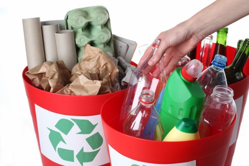 Eco-friendly recycling during house clearance